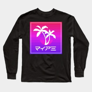 マイアミ Long Sleeve T-Shirt